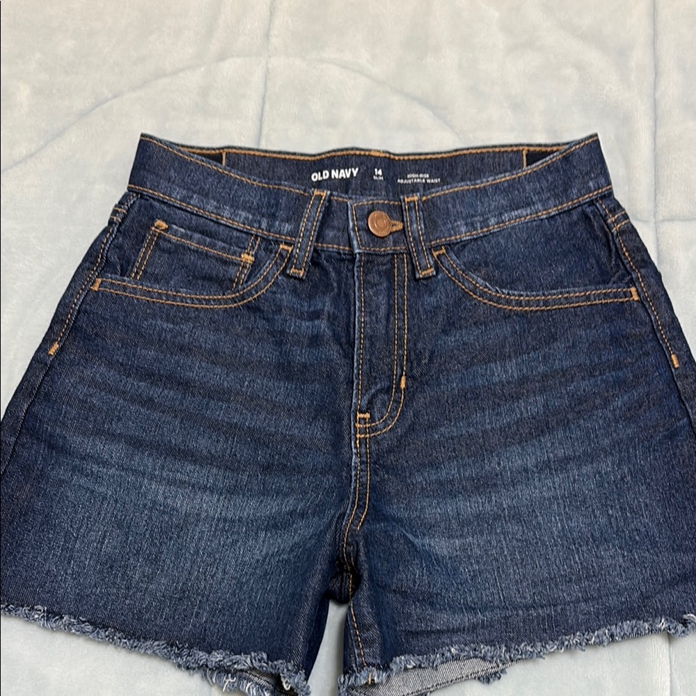 Old Navy Blue Jean Shorts Classic Cut-Off Style